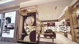 Finished effect of clothing display rack
