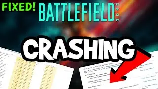 How To Fix Battlefield 2042 Crashing! (100% FIX)