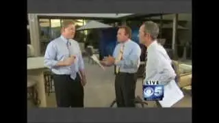 Breaking news /field anchor montage