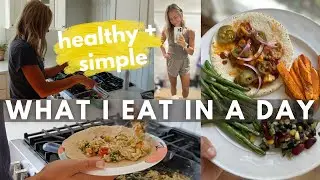 What I eat in a Day after losing 90lbs | Healthy Meal Ideas