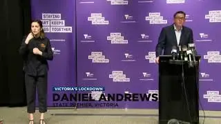 Victoria state premier announces nightly coronavirus curfew for Melbourne