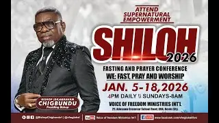 SHILOH 2026 Day 12 | Empowered for Exploits | Supernatural Empowerment | Bishop Chigbundu