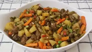 Jardineira de legumes com carne - Uma DELÍCIA