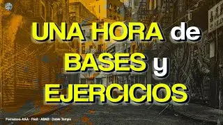 🎤 UNA HORA de EJERCICIOS de RAP con PALABRAS y LETRAS