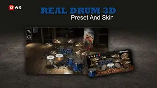 Baru...!!! Skin and Preset Real Drum 3D