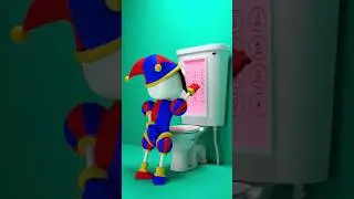 😂 Туалет Будущего - Удивительный Цифровой Цирк (THE AMAZING DIGITAL CIRCUS) #shorts #glitch