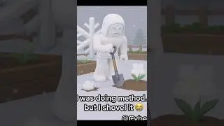 ❄️ I  ACCIDENTALLY  Shoveled  my BONE BLOSSOM 😭💀 @Cyber #roblox #growagarden #epicfail #shorts