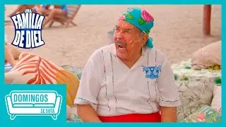 Plácido quedó quemado por el aceite... de coche | Una familia de diez | C7 4/5 T8 | Las Estrellas