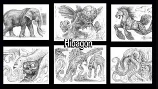 Hibagon ヒバゴン | Japan's bigfoot  | Creatuanary2026 | pencil sketch art |