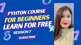 Python For Beginners Series | Learn Python for Free |Coding Classes|Python Table Content | Session 7