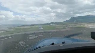 Flying the circuit at Sligo Airport (EISG) @Sligoaeroclub172 .