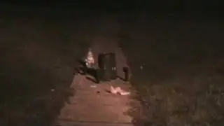 Dry Ice bomb under bin