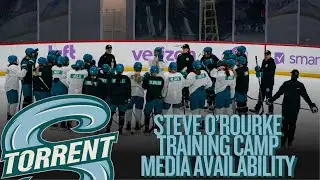 Steve O'Rourke Seattle Torrent - training camp media availability 2025