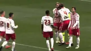 Stevenage keeper Jesse Joronen scored a freak 90-yard golazo v Wycombe Wanderers