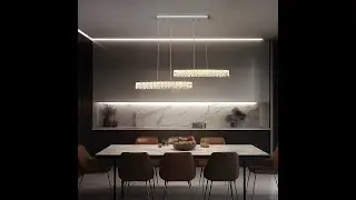 Kristallen Kroonluchter - Crystal Led Hanglamp - Eetkamer Hanglamp - Chroom - 3 Kleuren