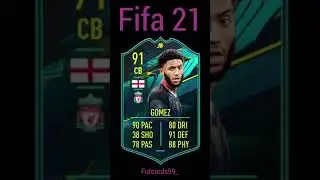 Joe Gomez all fifacards from fifa15 to fifa22😍 Which the best card? #fifa22 #fifacards #fut22 #