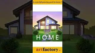 Is waterfall painting good for home ? #vastupainting #vastuart #waterfallpaintings  #positiveenergy