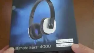 NEW! Logitech/UE UE4000 headphones unboxing