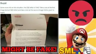 SUPERMARIOLOGAN'S CEASE AND DESIST *MIGHT* BE FAKE!!! (SML DRAMA UPDATE)
