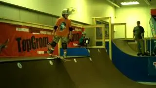 River Trasser Top Grom Mini ramp run Aug 2013