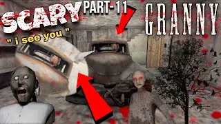 Granny Garage Horror &ndash; I See You 😱 || Scary Granny Horror Game &ndash; Garage Escape Challenge