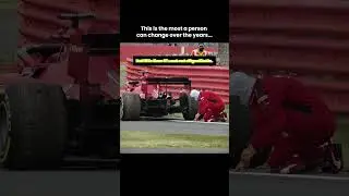This is Sebastian Vettel's transformation from Redbull to Ferrari in Formula 1