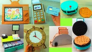 6 Juguetes increíbles con cartón reciclado!!♻️ Fáciles y divertidos!