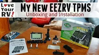 Распаковка и установка EEZRV TPMS
