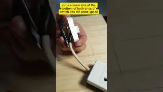 How to add switch on extension outlet to avoid spark when plugging in appliances  #DIY
