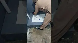 Indian toilet seat installation