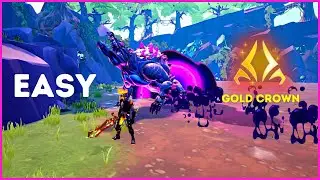 Easy Top 100 (Gold Crown) in Dauntless Shadowtouched Nayzaga Trial