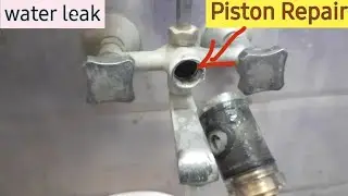 STOP 🚱 water leak solution / parryware / piston repair / Tamil tech 360