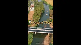 Veerapandi Kovil Thiruvilla DRONE VIEW💯 - வீரபாண்டி தேனி |Theni WhatsApp status