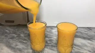 Homemade Mango Juice Without Milk | Aam Ka Juice| Cooking With Khalida