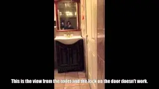 Intense Intestines: A Bathroom Stall With No Door