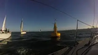 Sailing in Port Phillip Bay, near Williamstown