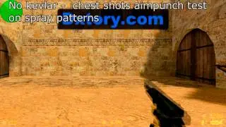 Counter-Strike 1.6 Aimpunch  with no kevlar