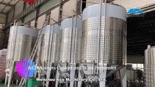 Beer Fermentation Tank Wine Fermentation tank Supplier