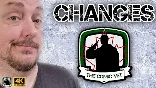 Changes To The Comic Vet YouTube Channel &bull; New Comic Book Day Haul &bull; Cover Of The Week 