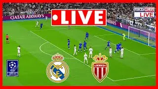 🔴 Real Madrid vs Monaco LIVE 🔴 UEFA Champions League 2025/2026 ⚽ Match Today Simulation