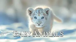 Adorable Baby Wild Animals With Relaxing Music, Healthy Music ~ 36 Hours relaxing with Baby Animals