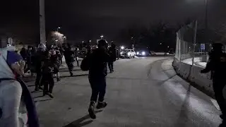 Video shows tense encounter between federal agents and protesters in Minneapolis