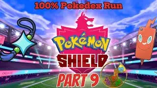 Pok&eacute;mon Shield Pokedex Completion playthrough part 9! Fighting the Fifth gym leader Opal