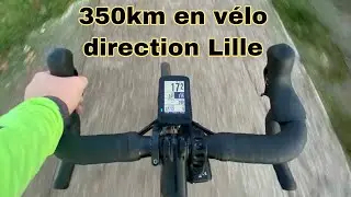 350 km à vélo (route et gravel) direction Lille (Giant Defy pro et Giant Revolt)