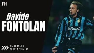 Davide Fontolan ● Goal and Skills ● AC Milan 1-1 Inter ● Serie A 1994-95