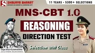 Direction Test-2  Reasoning II Army MNS II Target batch 2023 by Sanjay Sir