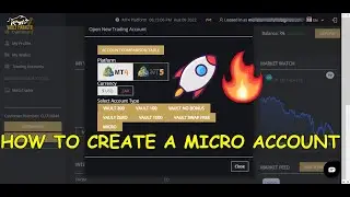 #vaultsmarket How to create a micro account and How to Edit leverage with Vaults market.