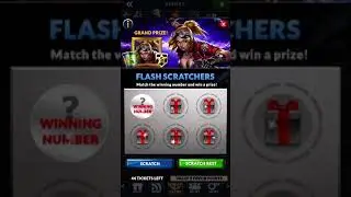 Loot from 100 Flash scratchers | Underworld Empire