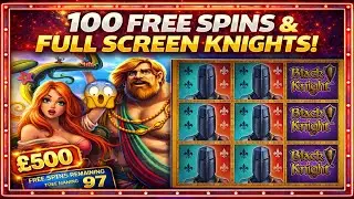 Максимальное количество вращений! - Золотые игровые автоматы Black Knight и Giants в аркадном зал...