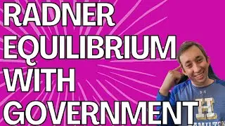 What Happens if You ADD Government Bonds in a Radner Equilibrium?